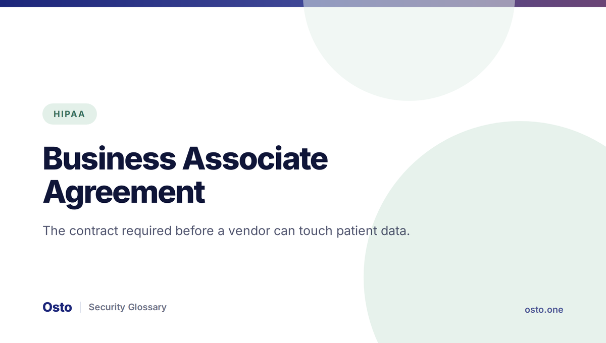 Business associate agreement required clauses under HIPAA