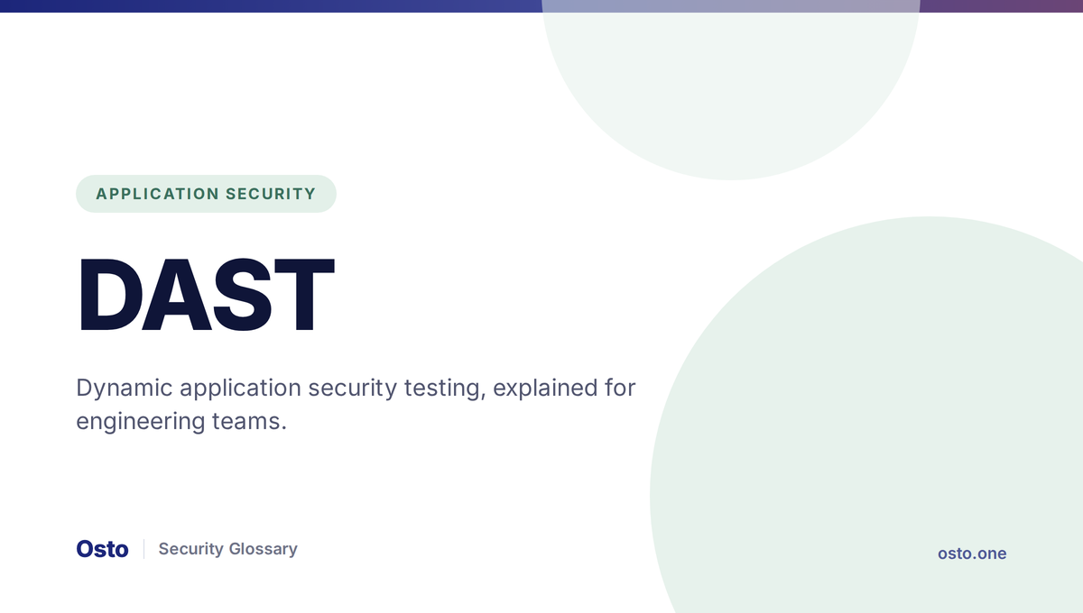 DAST explained: dynamic application security testing