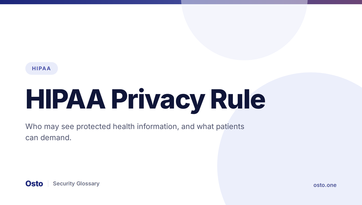 HIPAA Privacy Rule permitted disclosures and patient rights
