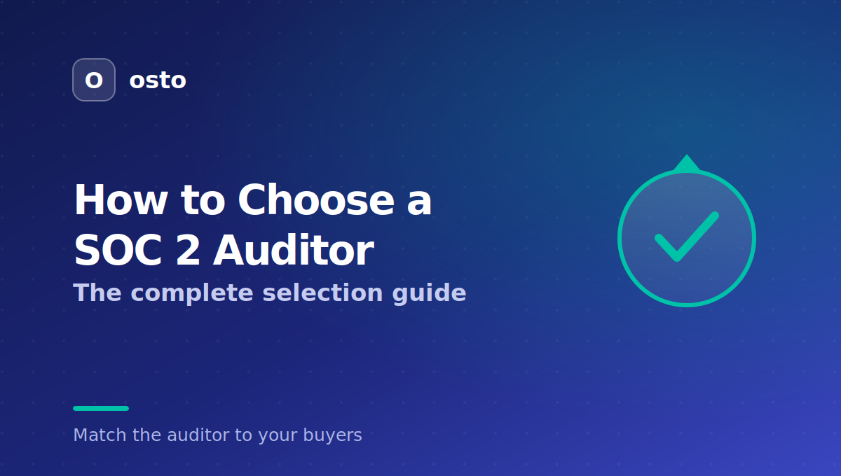 How to choose a SOC 2 auditor guide