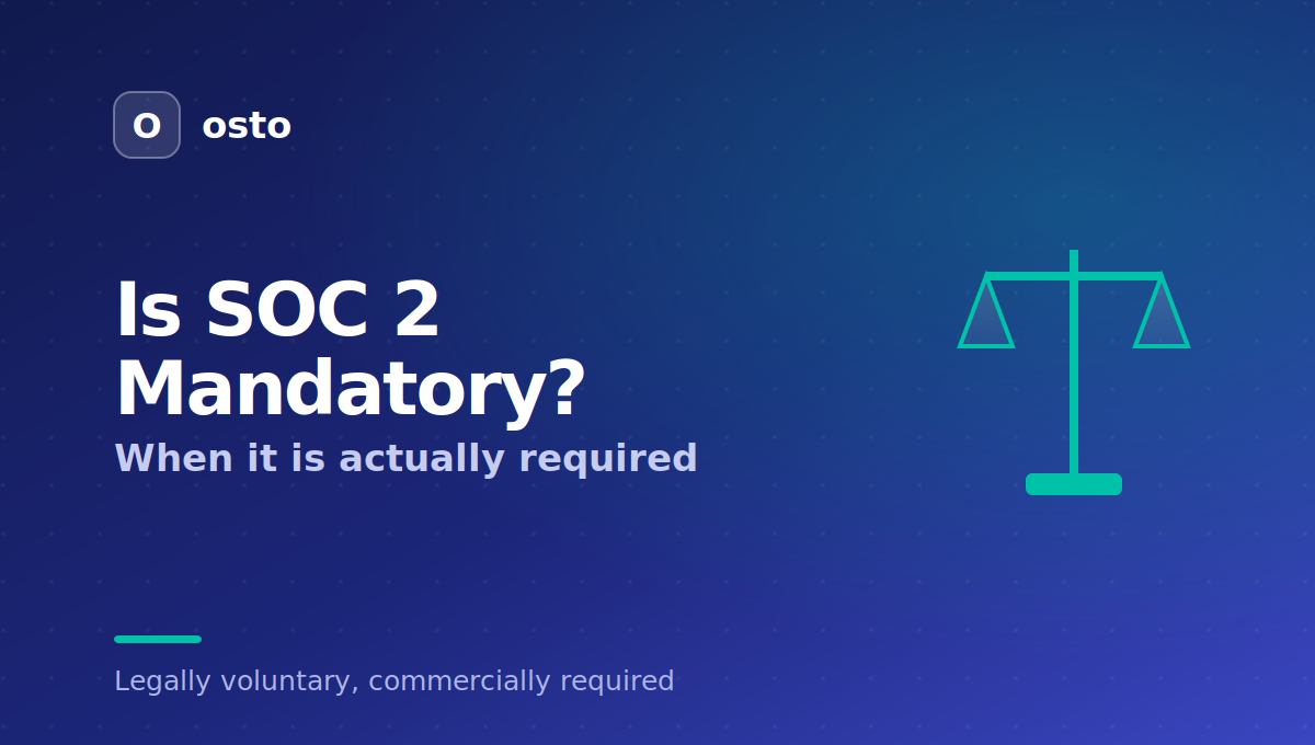 Is SOC 2 mandatory: when it is required