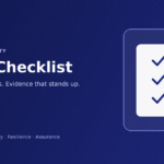 RBI cybersecurity audit checklist covering 12 essential control domains and audit evidence