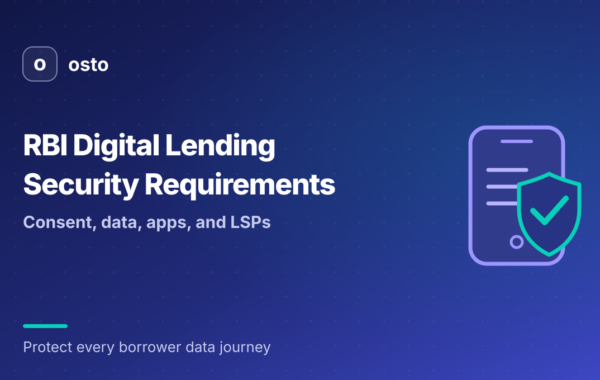 RBI Digital Lending Security Requirements