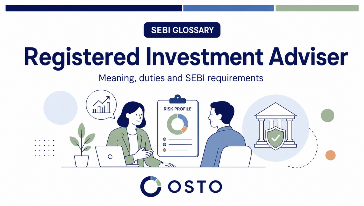 Registered Investment Adviser process covering client risk profiling, suitability assessment and personalised investment advice