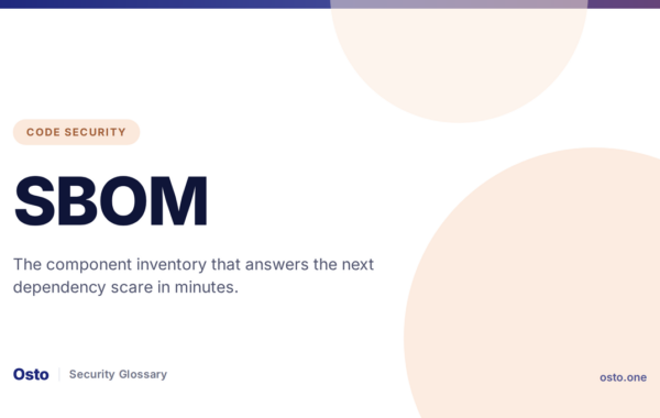 SBOM Explained: Software Bill of Materials