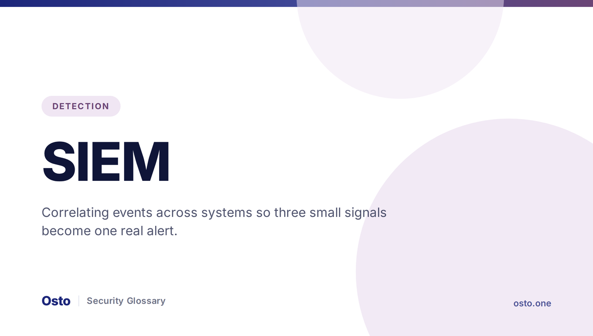 SIEM explained: log correlation and threat detection