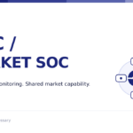 SEBI SOC and Market SOC model for continuous monitoring of regulated entities