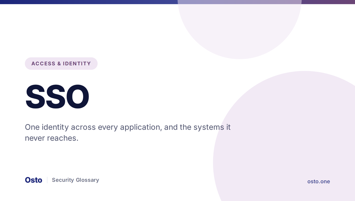 SSO explained: single sign-on flow with SAML and OIDC
