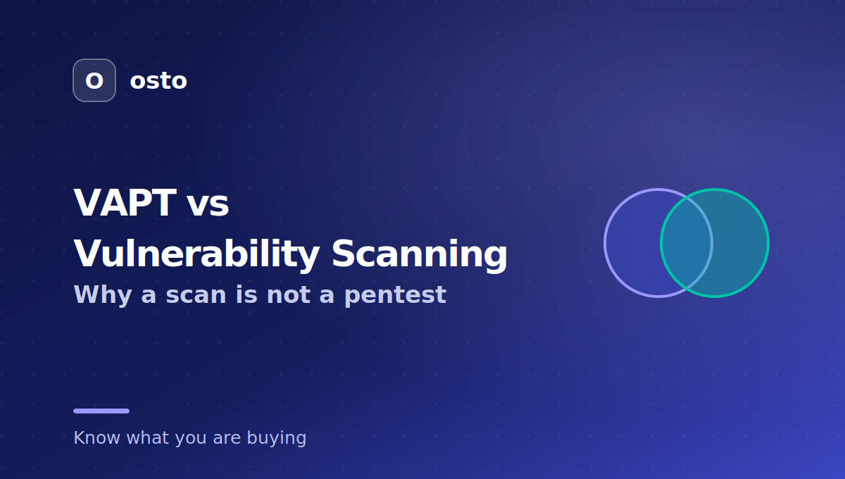 VAPT versus vulnerability scanning compared