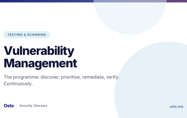Vulnerability Management: Lifecycle and SLAs