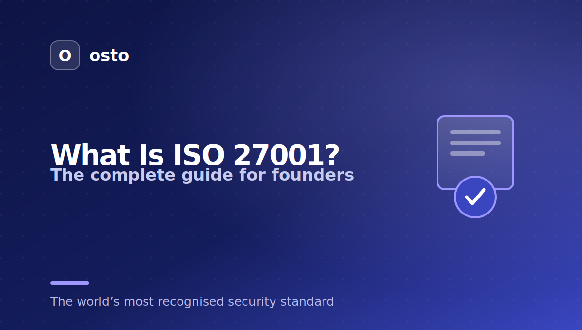 What is ISO 27001: the international information security standard explained