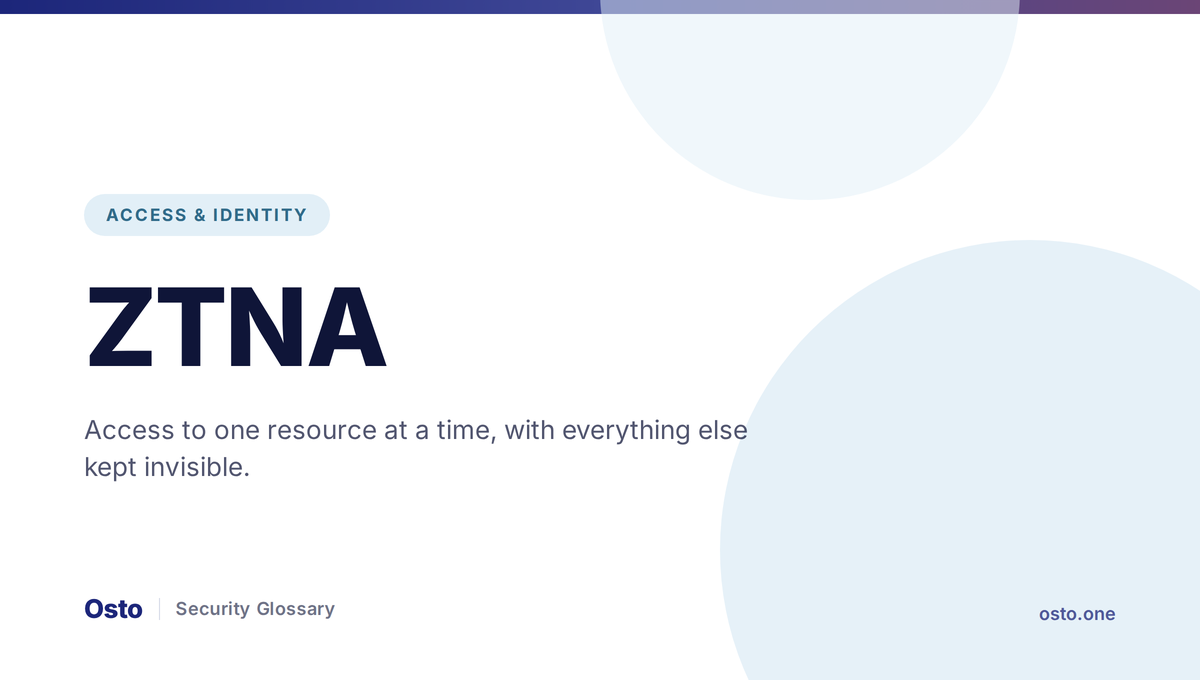 ZTNA vs VPN: zero trust network access explained