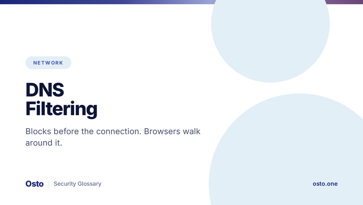 DNS filtering resolution path and common bypass routes