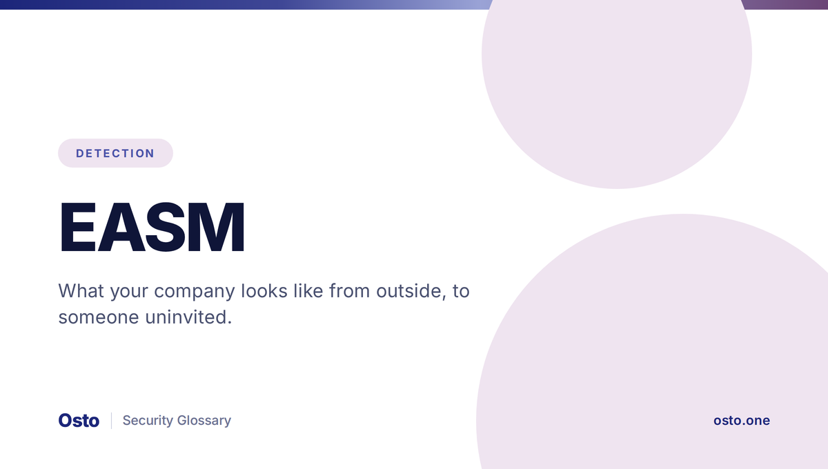 EASM four stages of external attack surface discovery explained