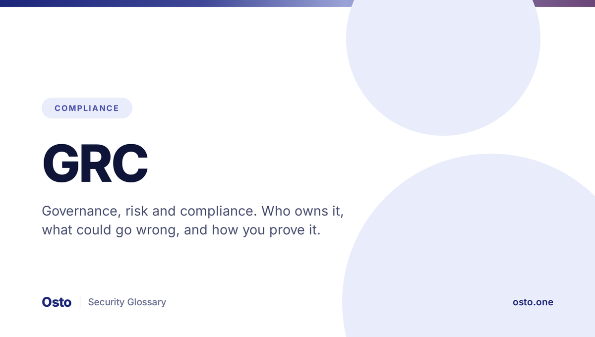GRC governance risk and compliance pillars explained