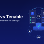 Osto vs Tenable coverage comparison across web and API protection, cloud posture, endpoint control, VAPT and compliance