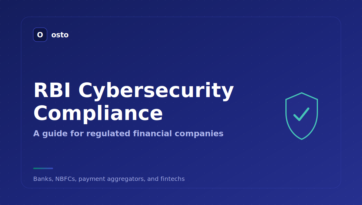 RBI cybersecurity compliance guide for regulated financial companies