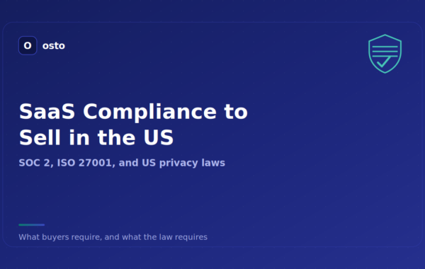 What Compliances Does a SaaS Startup Need to Sell in the US?