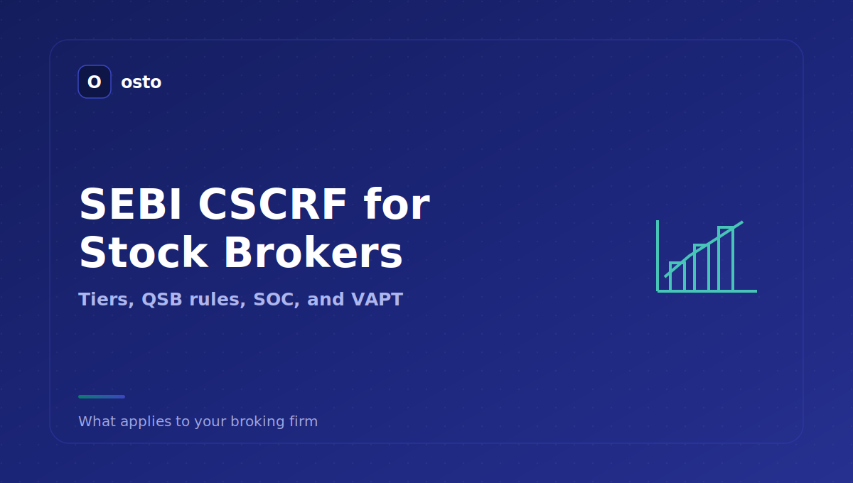 SEBI CSCRF compliance for stock brokers guide
