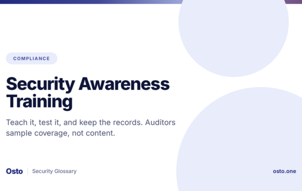 Security Awareness Training