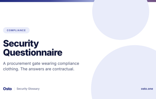 Security Questionnaire