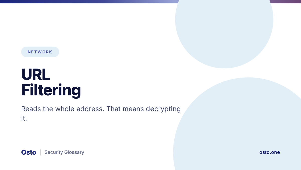 URL filtering path visibility and enforcement actions